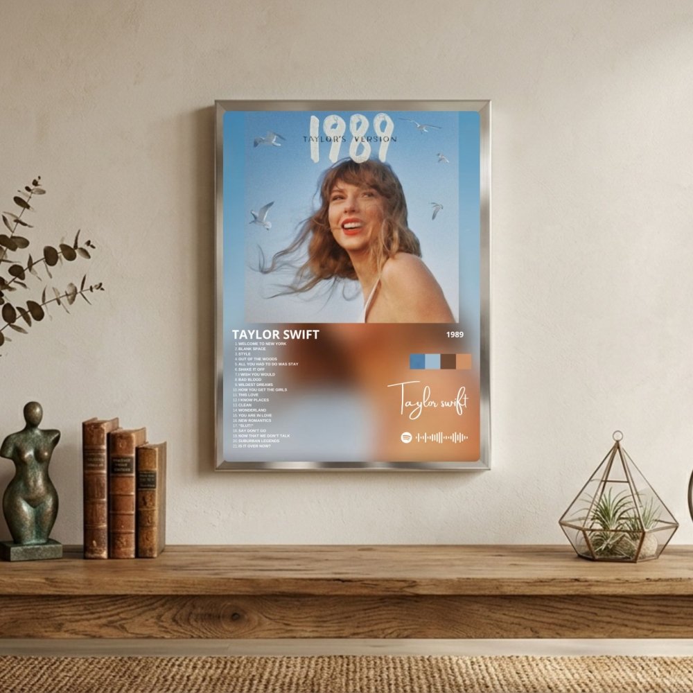 taylor swift - 1989 - Vibes Districttaylor swift - 1989 poster SilverVibes District