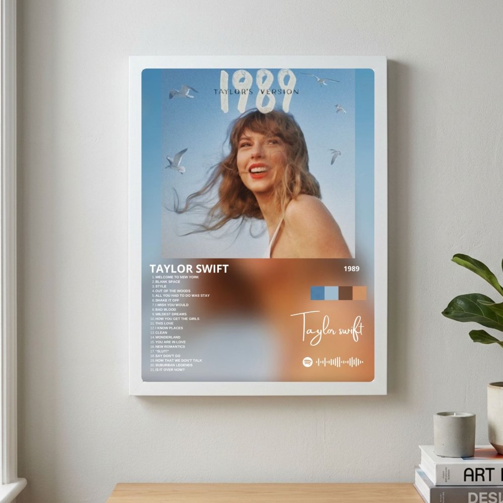 taylor swift - 1989 - Vibes Districttaylor swift - 1989 poster SilverVibes District