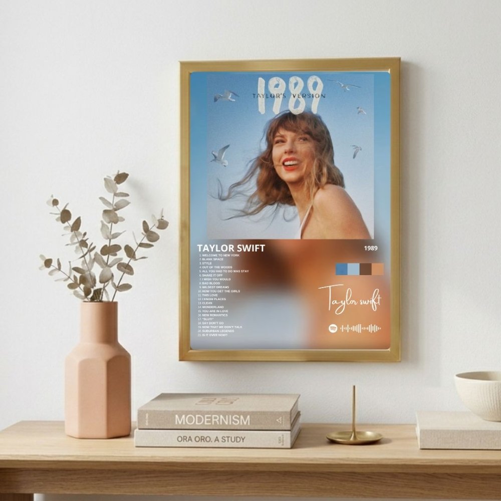 taylor swift - 1989 - Vibes Districttaylor swift - 1989 poster SilverVibes District