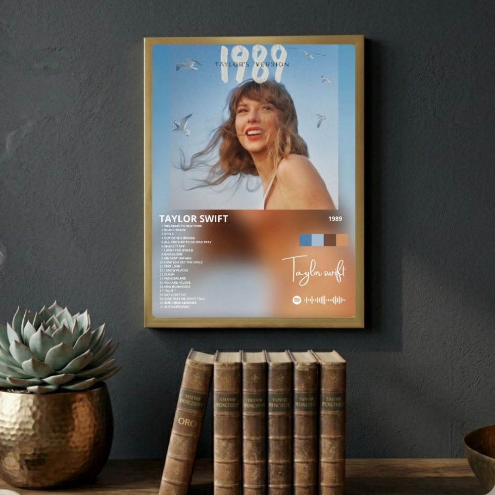 taylor swift - 1989 - Vibes Districttaylor swift - 1989 poster SilverVibes District