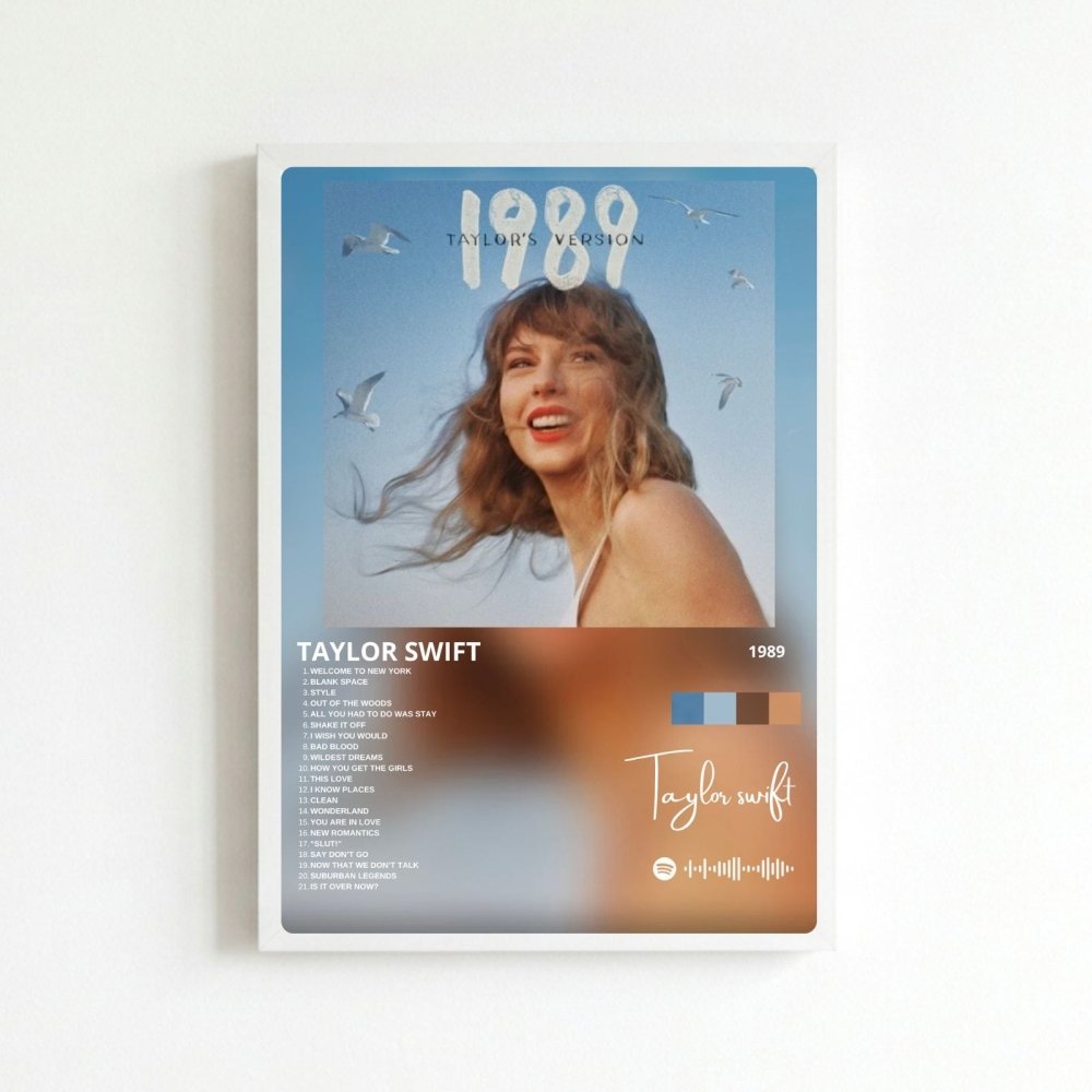 taylor swift - 1989 - Vibes Districttaylor swift - 1989 poster BiancoVibes District