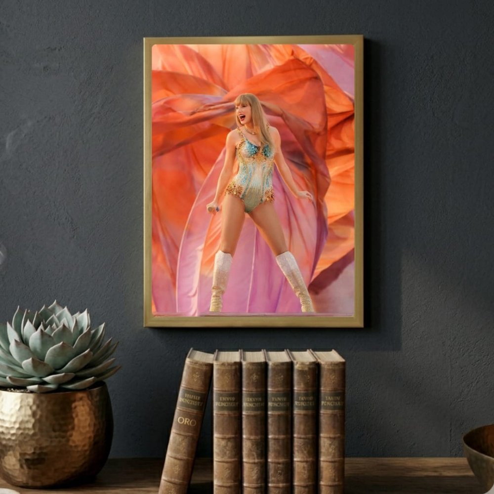 Taylor Swift - The Eras Tour Poster with Frame - Vibes DistrictTaylor Swift - The Eras Tour Poster with Frame poster GoldVibes District