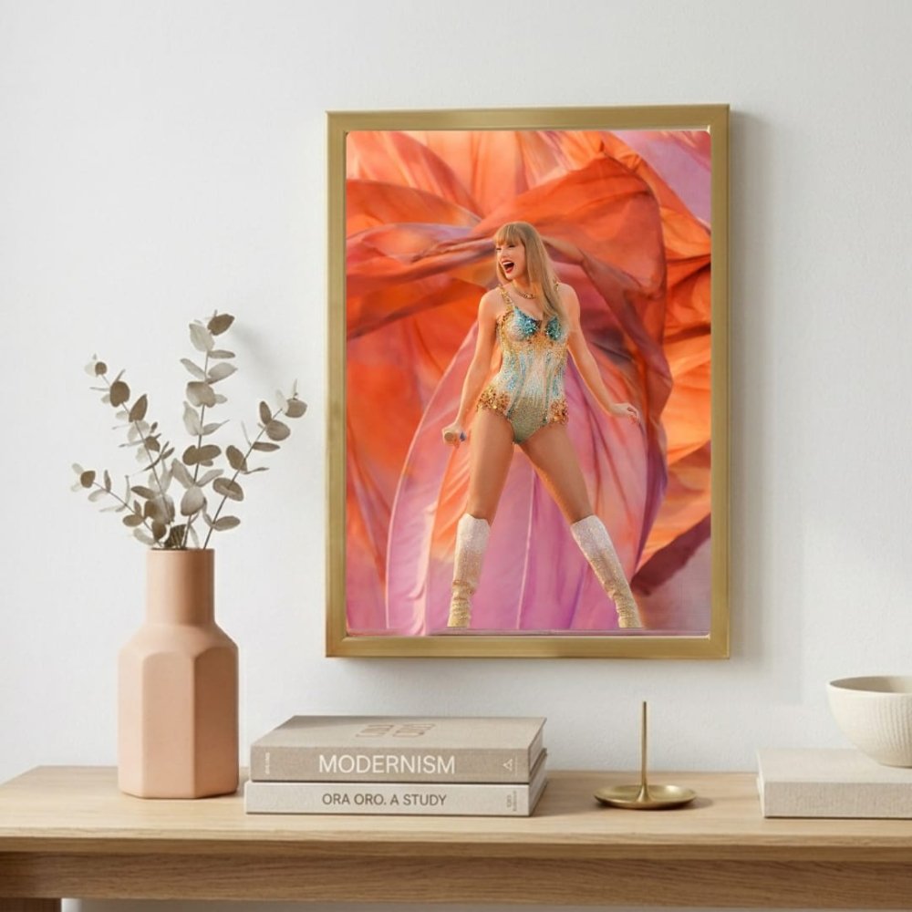 Taylor Swift - The Eras Tour Poster with Frame - Vibes DistrictTaylor Swift - The Eras Tour Poster with Frame poster GoldVibes District