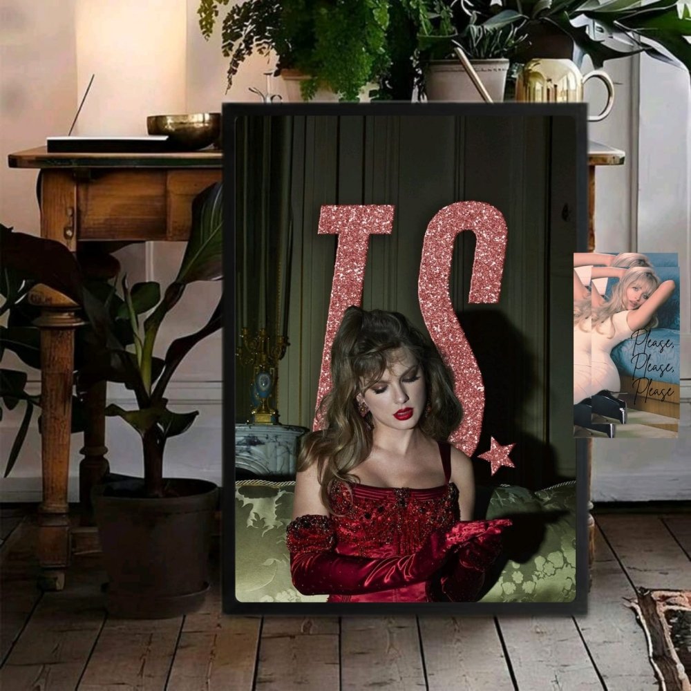 Taylor Swift - The Life Of A Showgirl Poster with Frame - Vibes DistrictTaylor Swift - The Life Of A Showgirl Poster with Frame poster BiancoVibes District