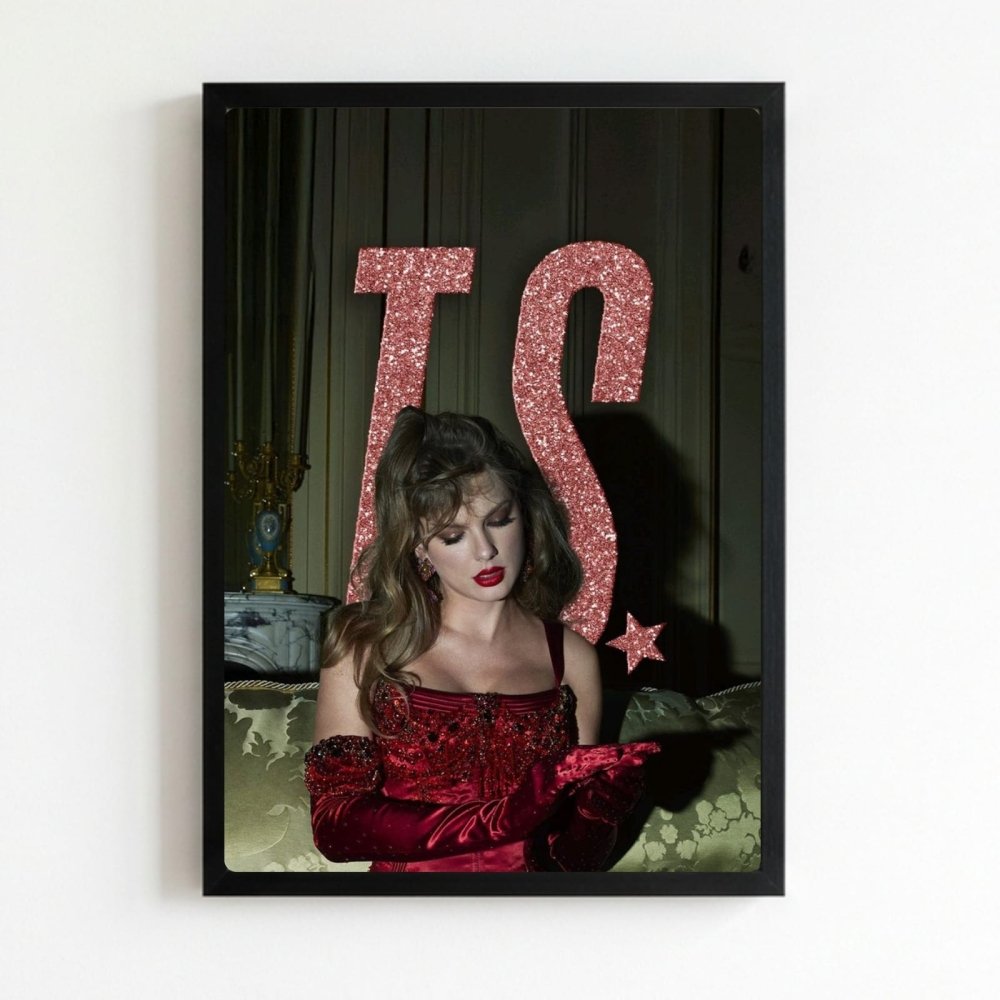 Taylor Swift - The Life Of A Showgirl Poster with Frame - Vibes DistrictTaylor Swift - The Life Of A Showgirl Poster with Frame poster NeroVibes District