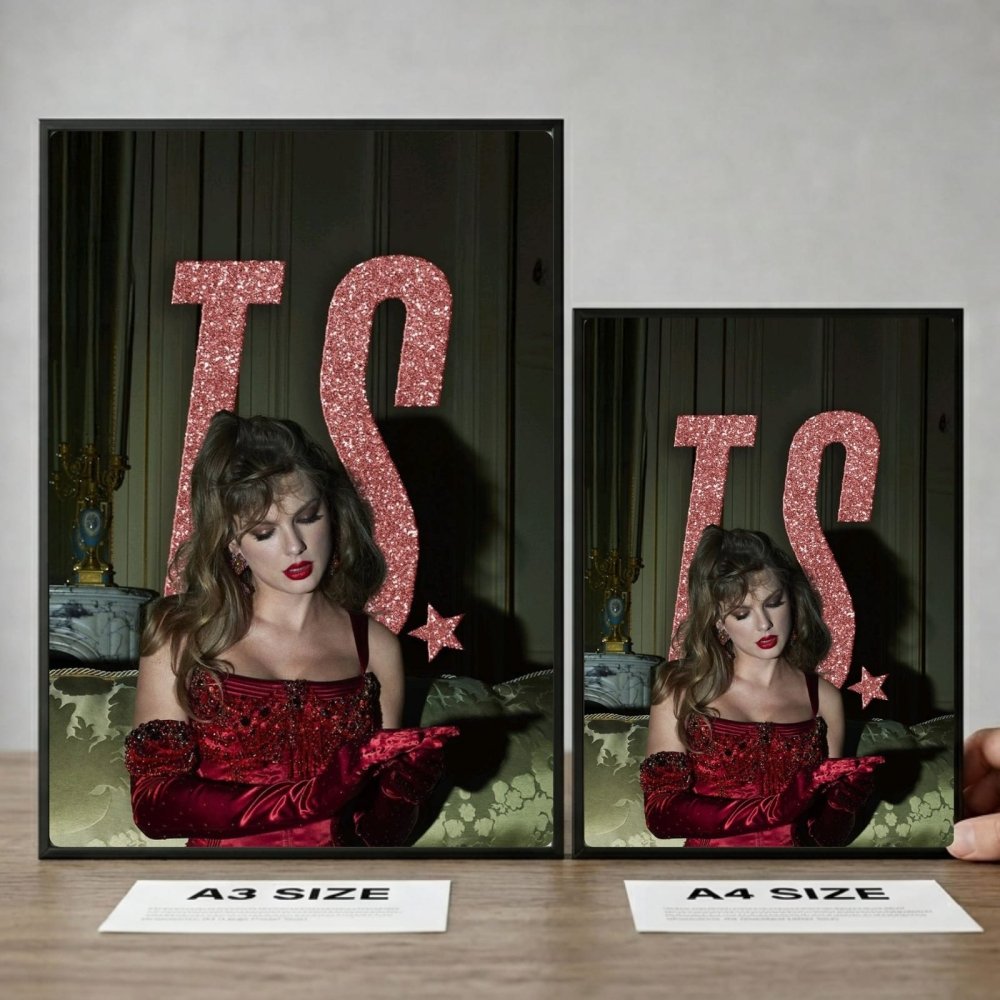 Taylor Swift - The Life Of A Showgirl Poster with Frame - Vibes DistrictTaylor Swift - The Life Of A Showgirl Poster with Frame poster BiancoVibes District
