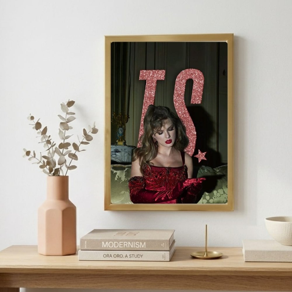Taylor Swift - The Life Of A Showgirl Poster with Frame - Vibes DistrictTaylor Swift - The Life Of A Showgirl Poster with Frame poster BiancoVibes District