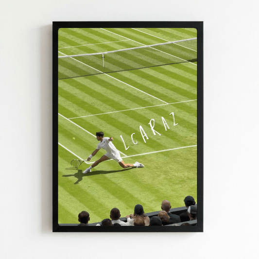 Tennis - Carlos Alcaraz - Vibes DistrictTennis - Carlos Alcaraz poster NeroVibes District