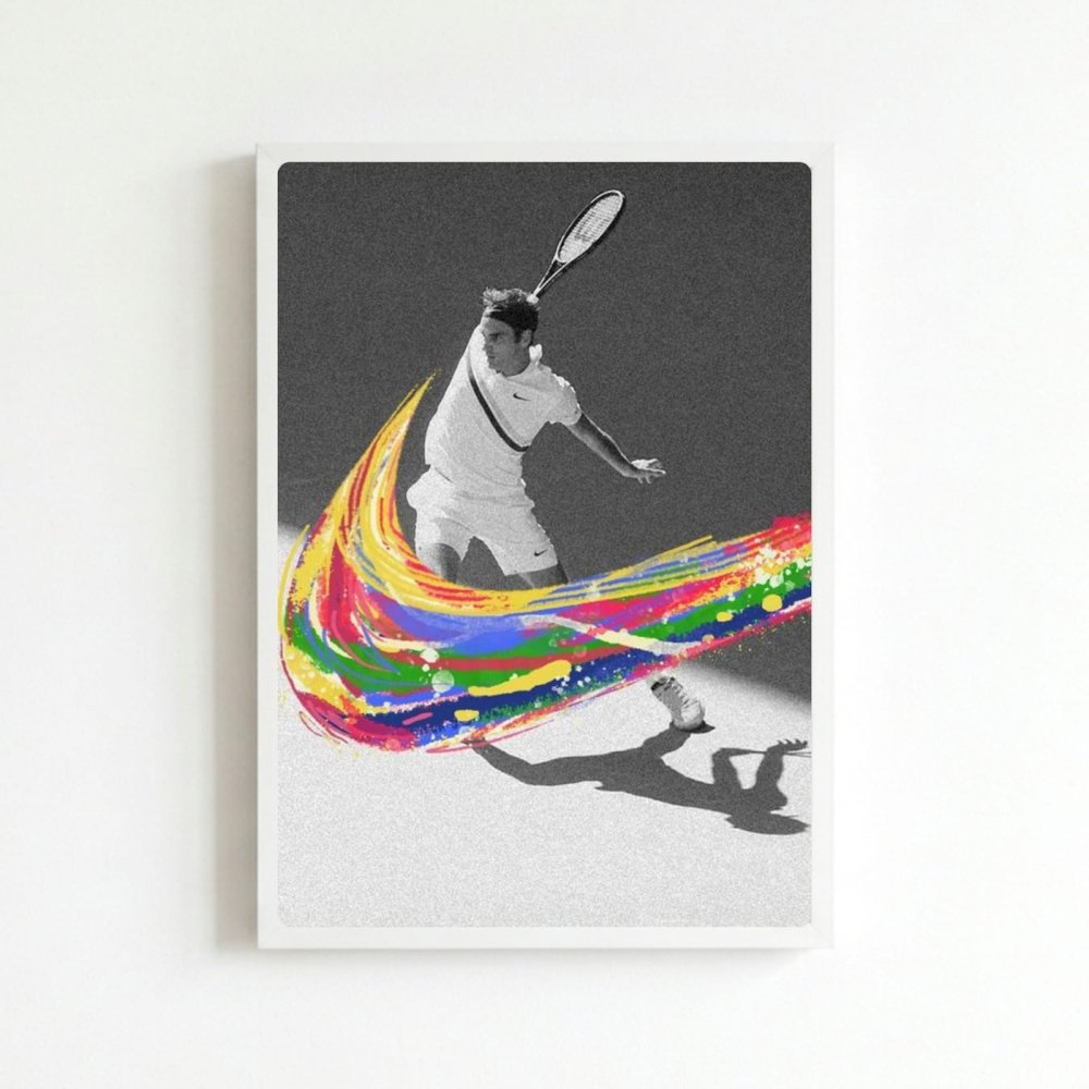 Tennis nike - Vibes DistrictTennis nike poster BiancoVibes District