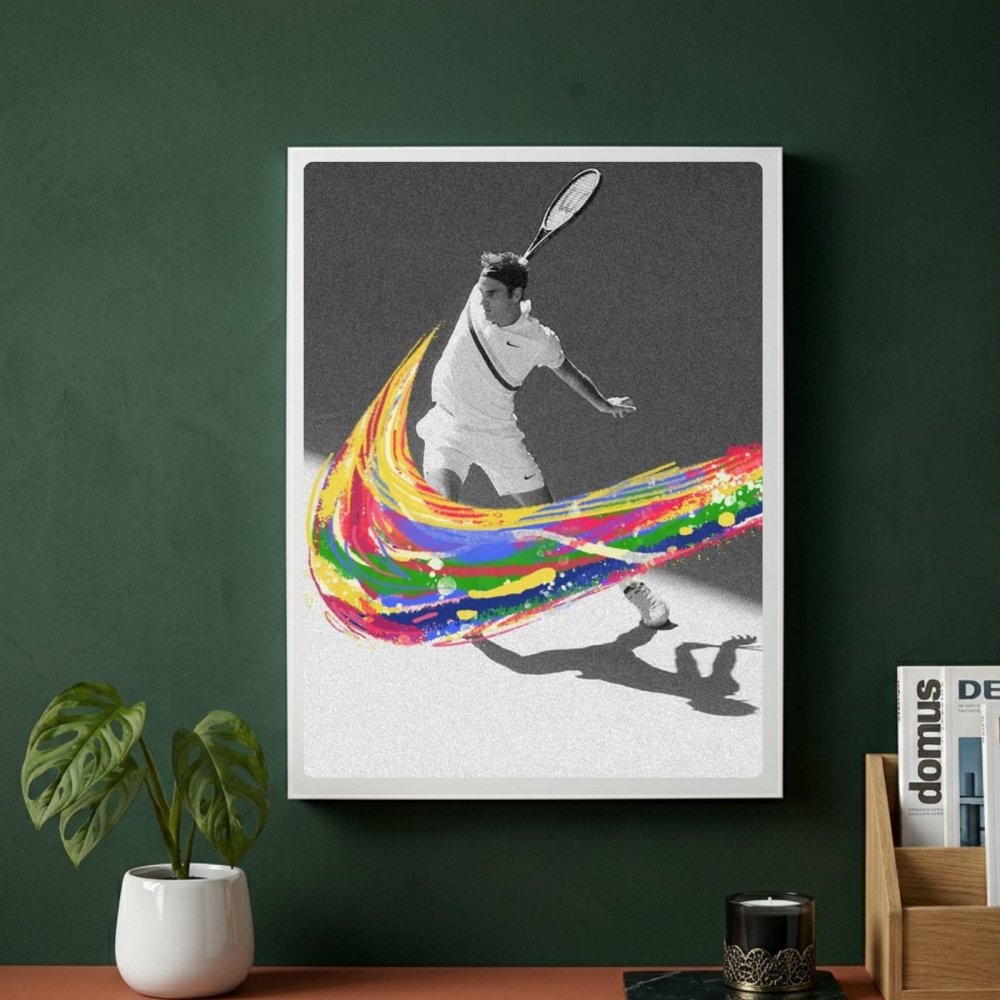 Tennis nike - Vibes DistrictTennis nike poster GoldVibes District