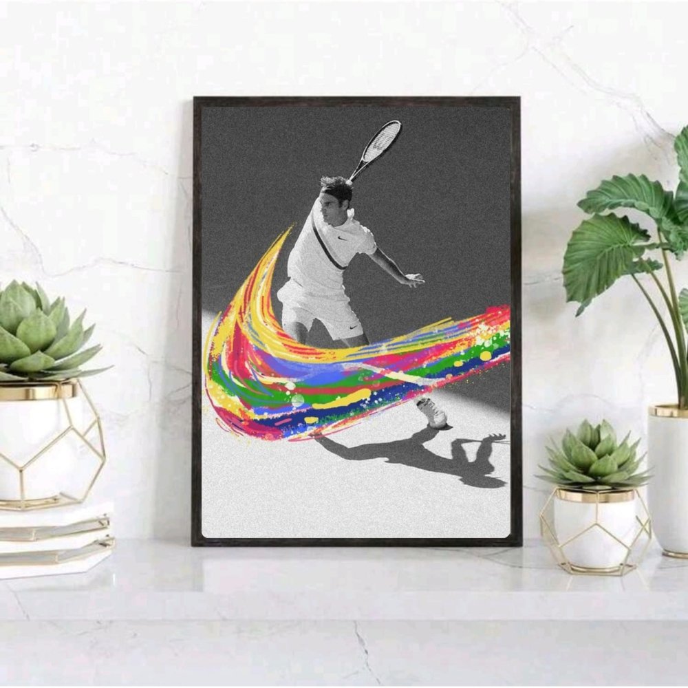 Tennis nike - Vibes DistrictTennis nike poster GoldVibes District