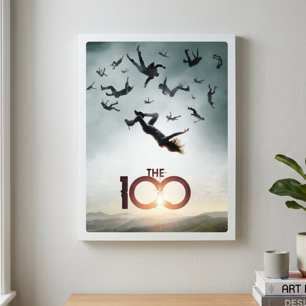the 100 - Vibes Districtthe 100 poster BiancoVibes District