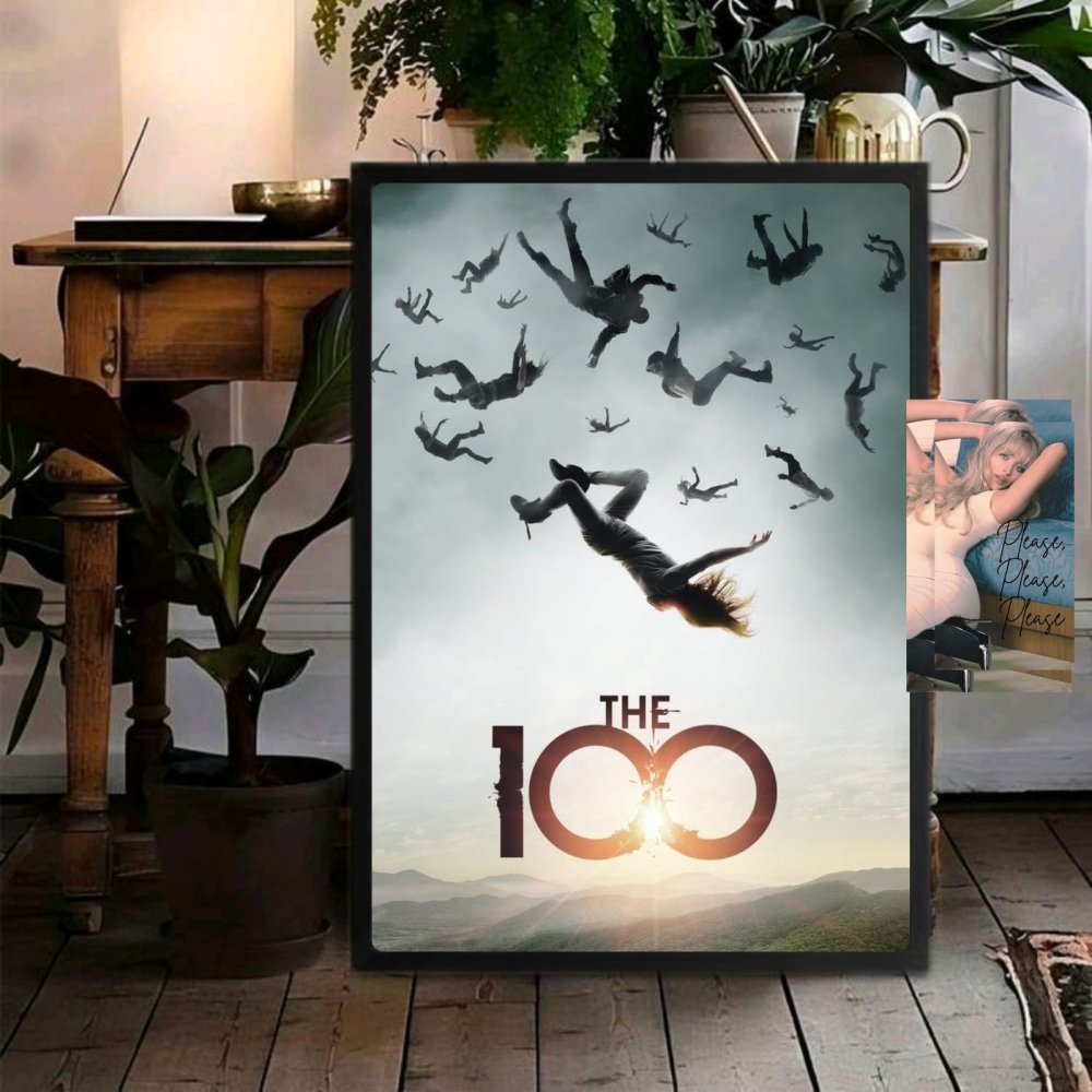 the 100 - Vibes Districtthe 100 poster BiancoVibes District