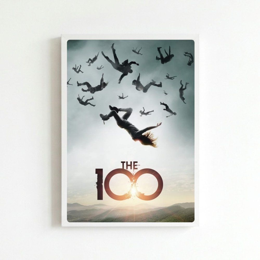 the 100 - Vibes Districtthe 100 poster BiancoVibes District