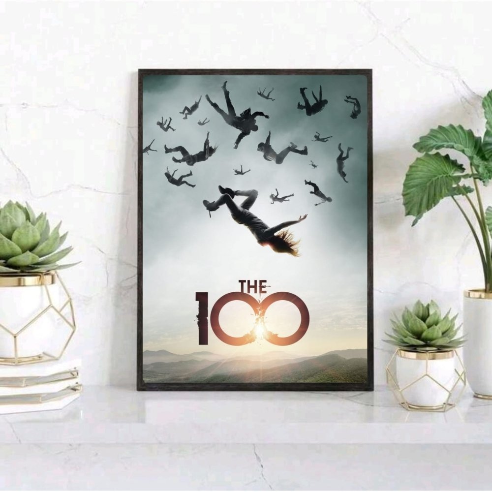 the 100 - Vibes Districtthe 100 poster BiancoVibes District