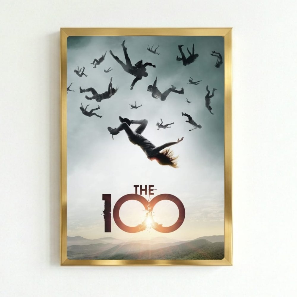 the 100 - Vibes Districtthe 100 poster GoldVibes District