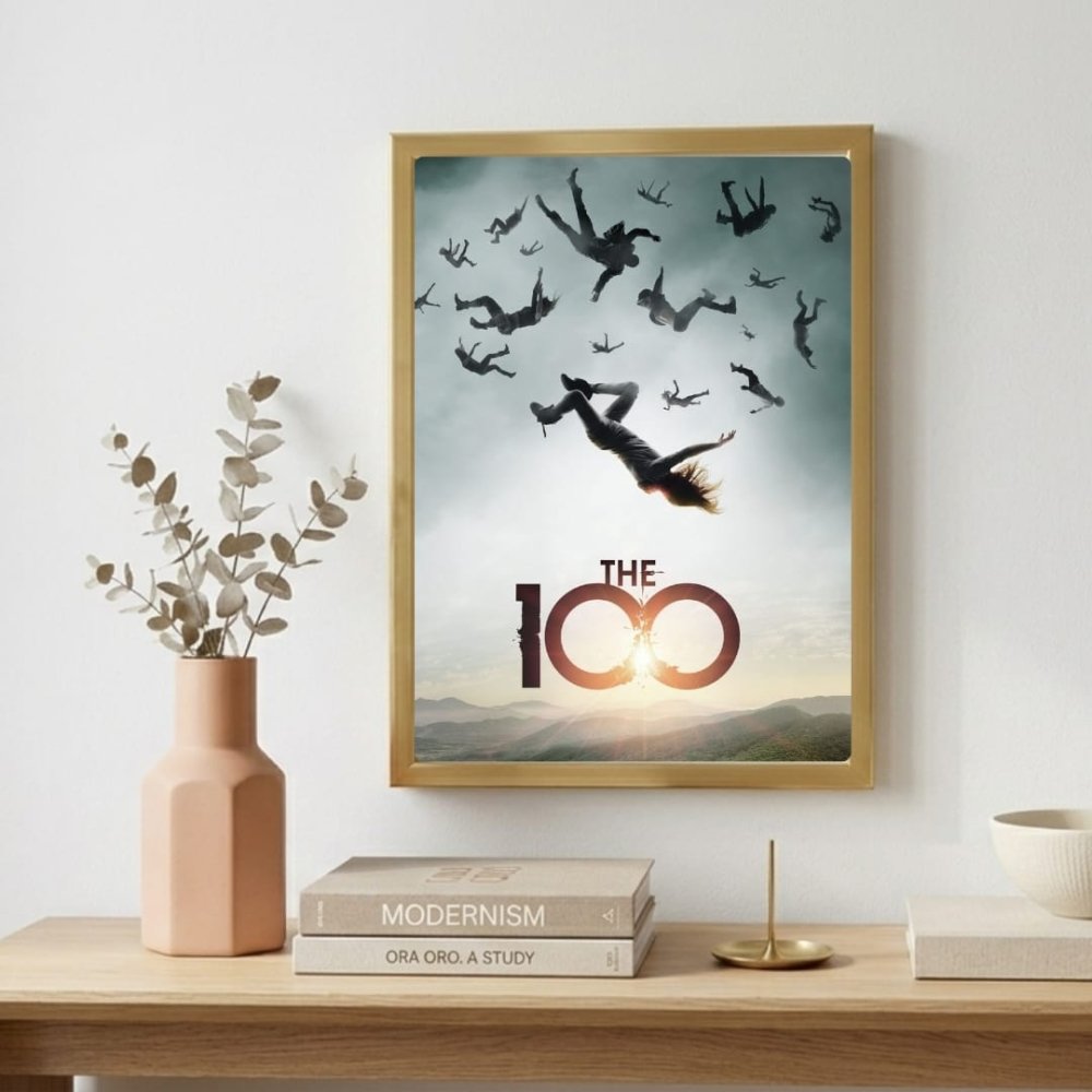 the 100 - Vibes Districtthe 100 poster BiancoVibes District
