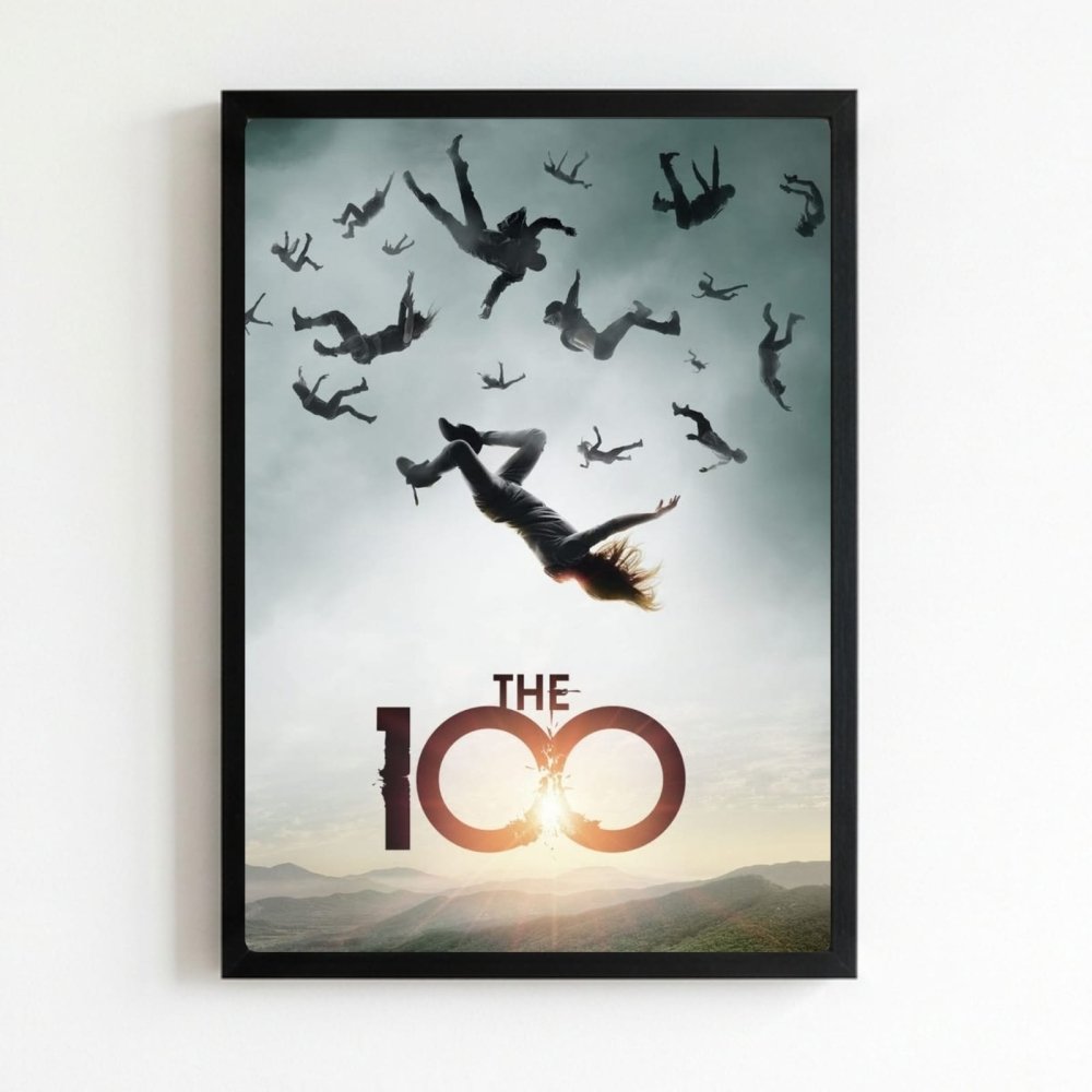 the 100 - Vibes Districtthe 100 poster NeroVibes District