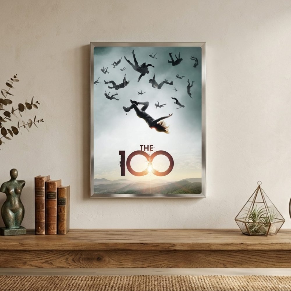 the 100 - Vibes Districtthe 100 poster BiancoVibes District