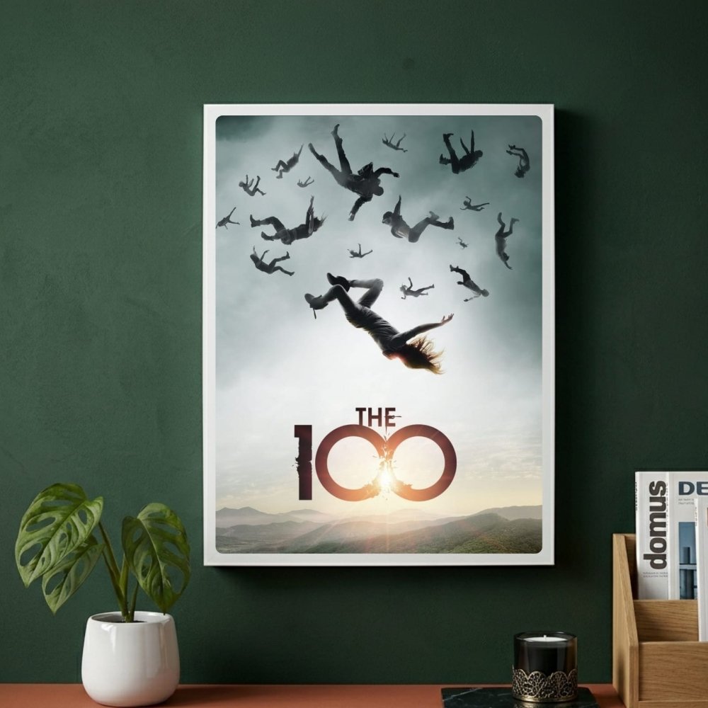 the 100 - Vibes Districtthe 100 poster BiancoVibes District