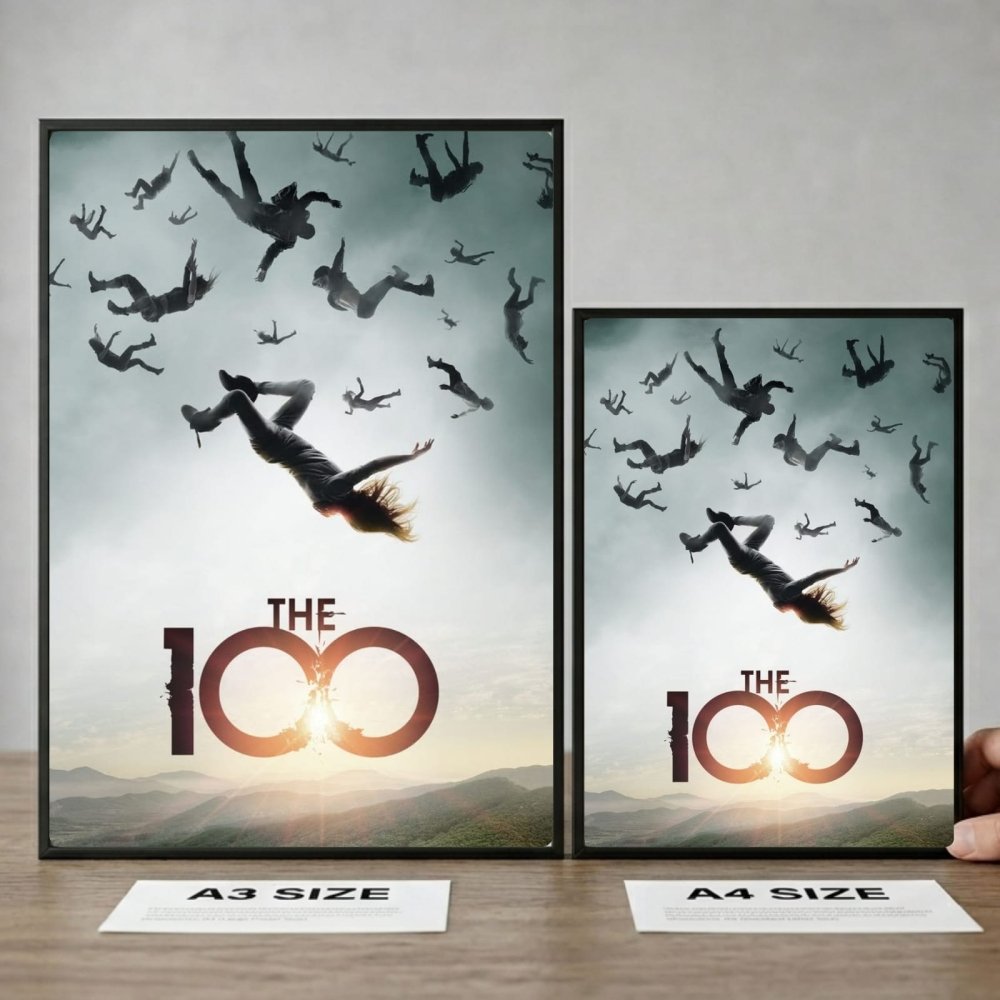the 100 - Vibes Districtthe 100 poster BiancoVibes District