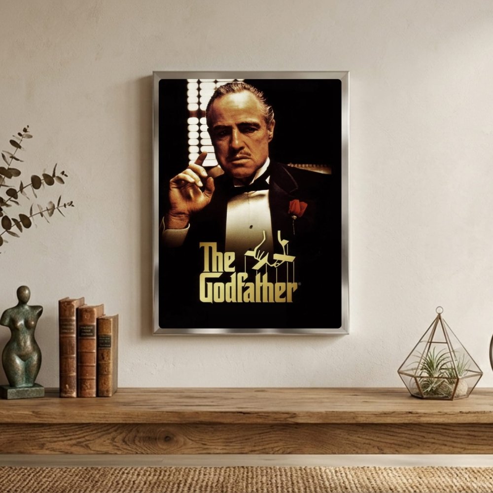 the godfather - Vibes Districtthe godfather poster BiancoVibes District