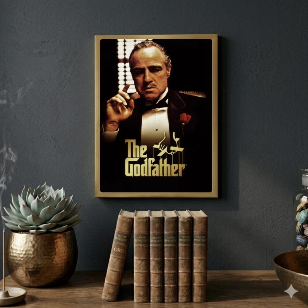 the godfather - Vibes Districtthe godfather poster BiancoVibes District