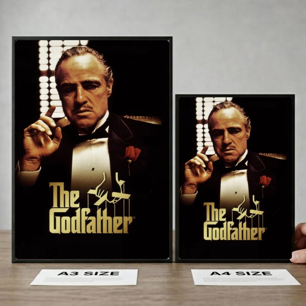 the godfather - Vibes Districtthe godfather poster BiancoVibes District