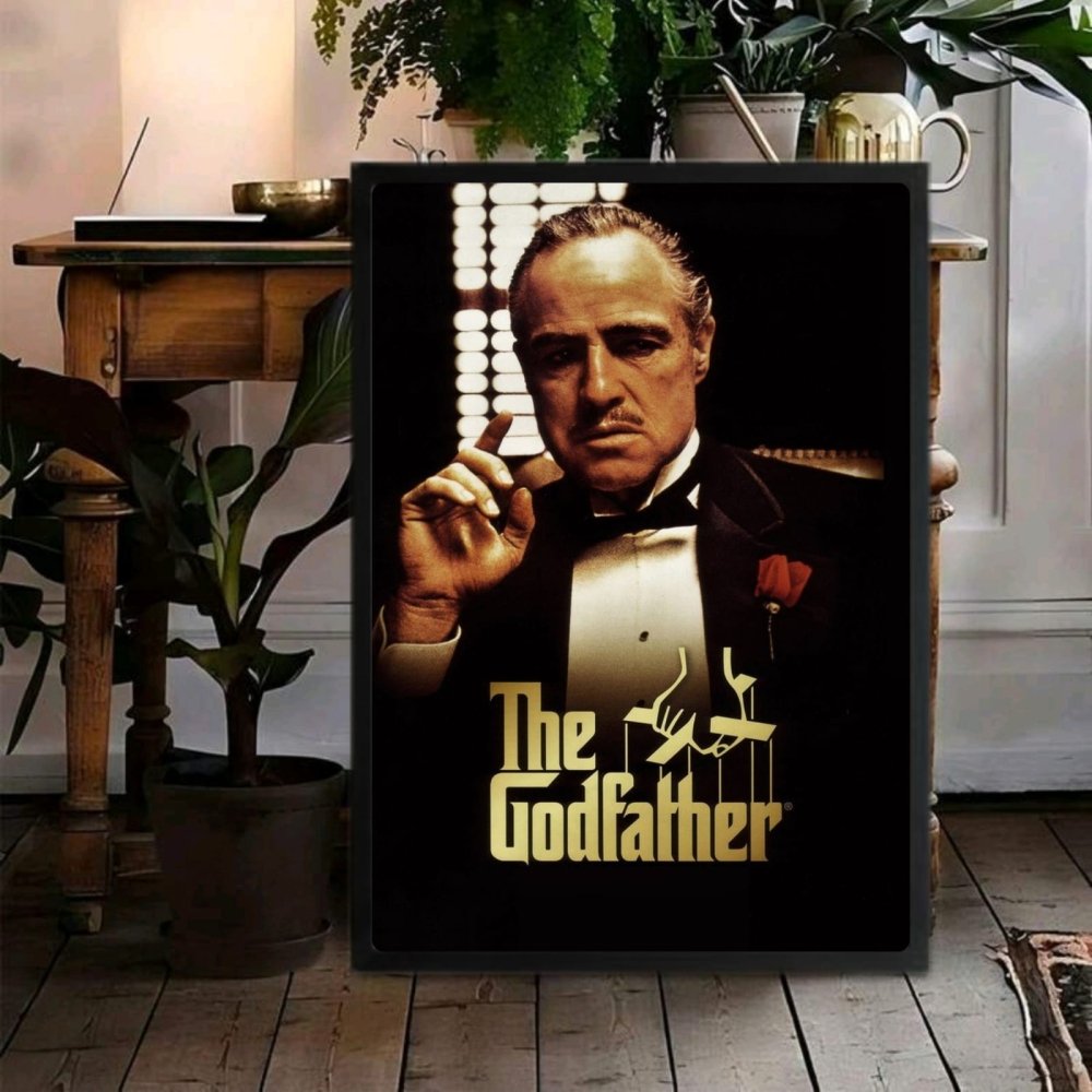the godfather - Vibes Districtthe godfather poster BiancoVibes District