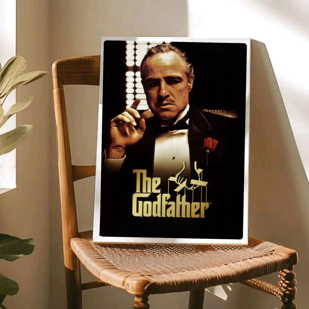 the godfather - Vibes Districtthe godfather poster BiancoVibes District
