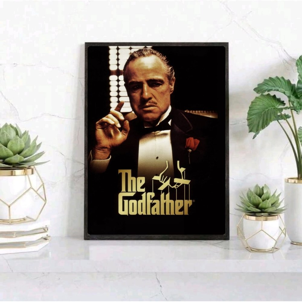 the godfather - Vibes Districtthe godfather poster BiancoVibes District