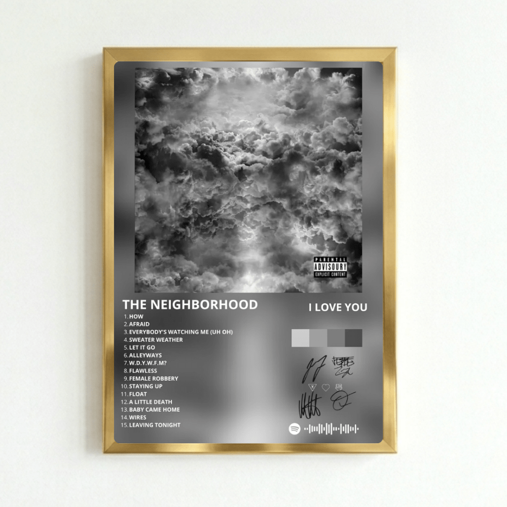 The neighborhood - i love you - Vibes DistrictThe neighborhood - i love you GoldVibes District