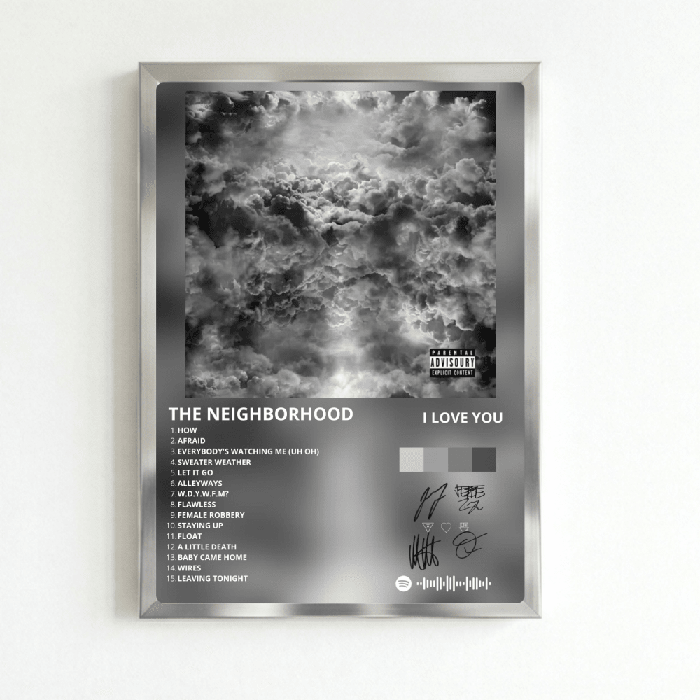 The neighborhood - i love you - Vibes DistrictThe neighborhood - i love you SilverVibes District
