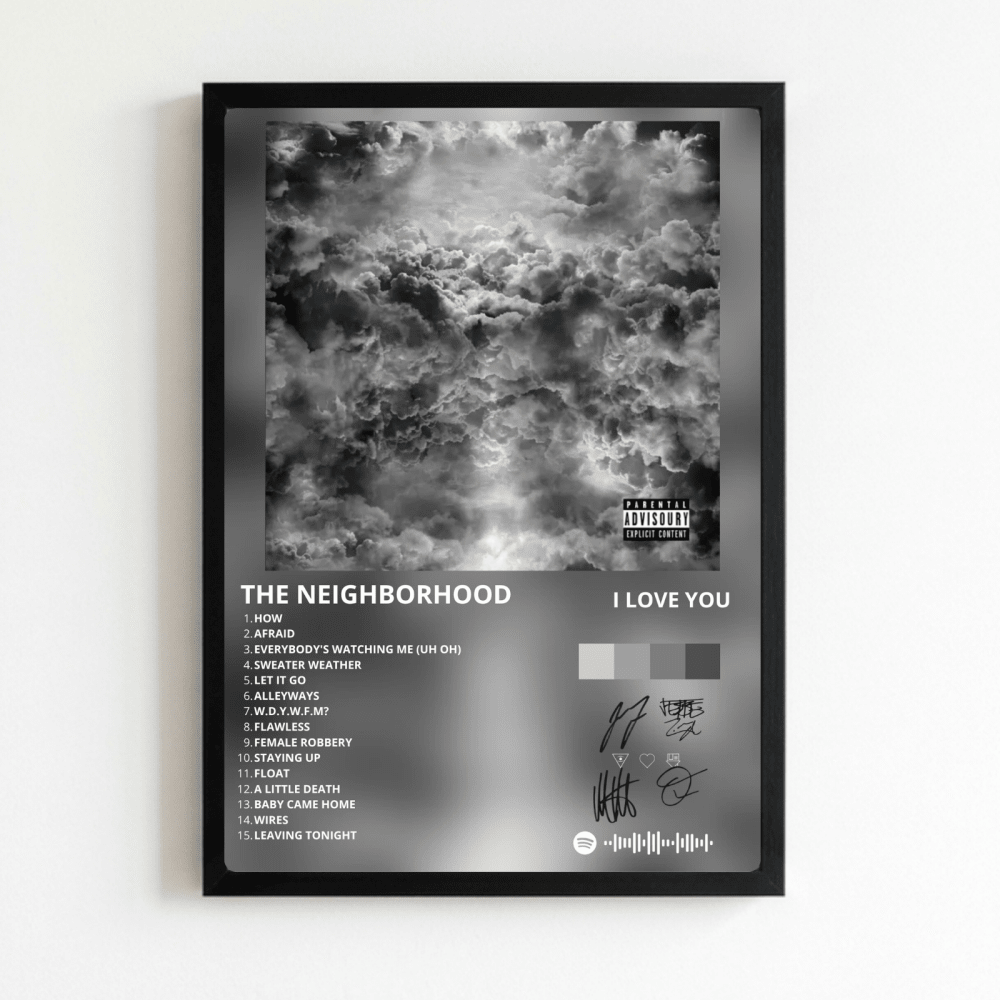 The neighborhood - i love you - Vibes DistrictThe neighborhood - i love you NeroVibes District