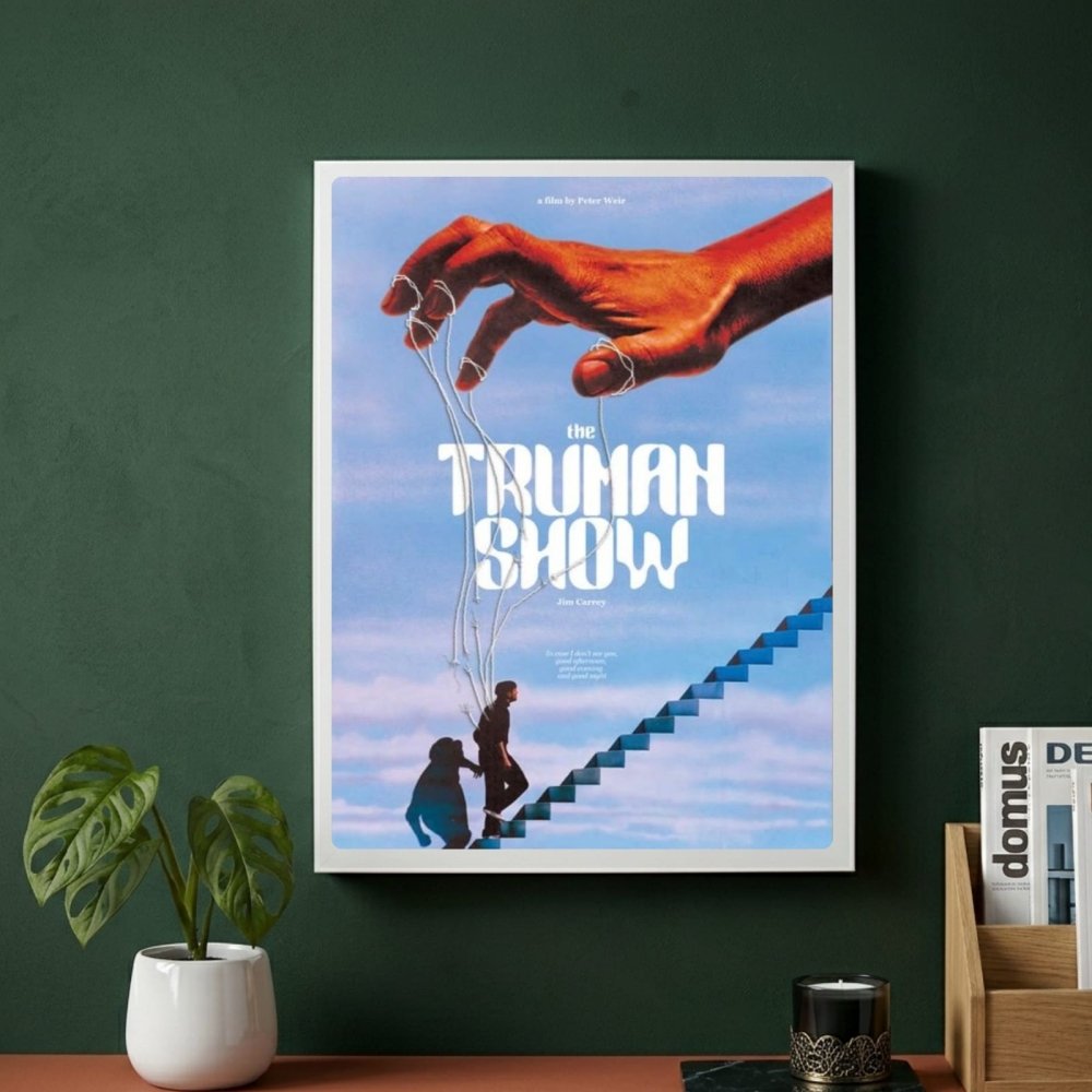 the truman show - Vibes Districtthe truman show poster GoldVibes District
