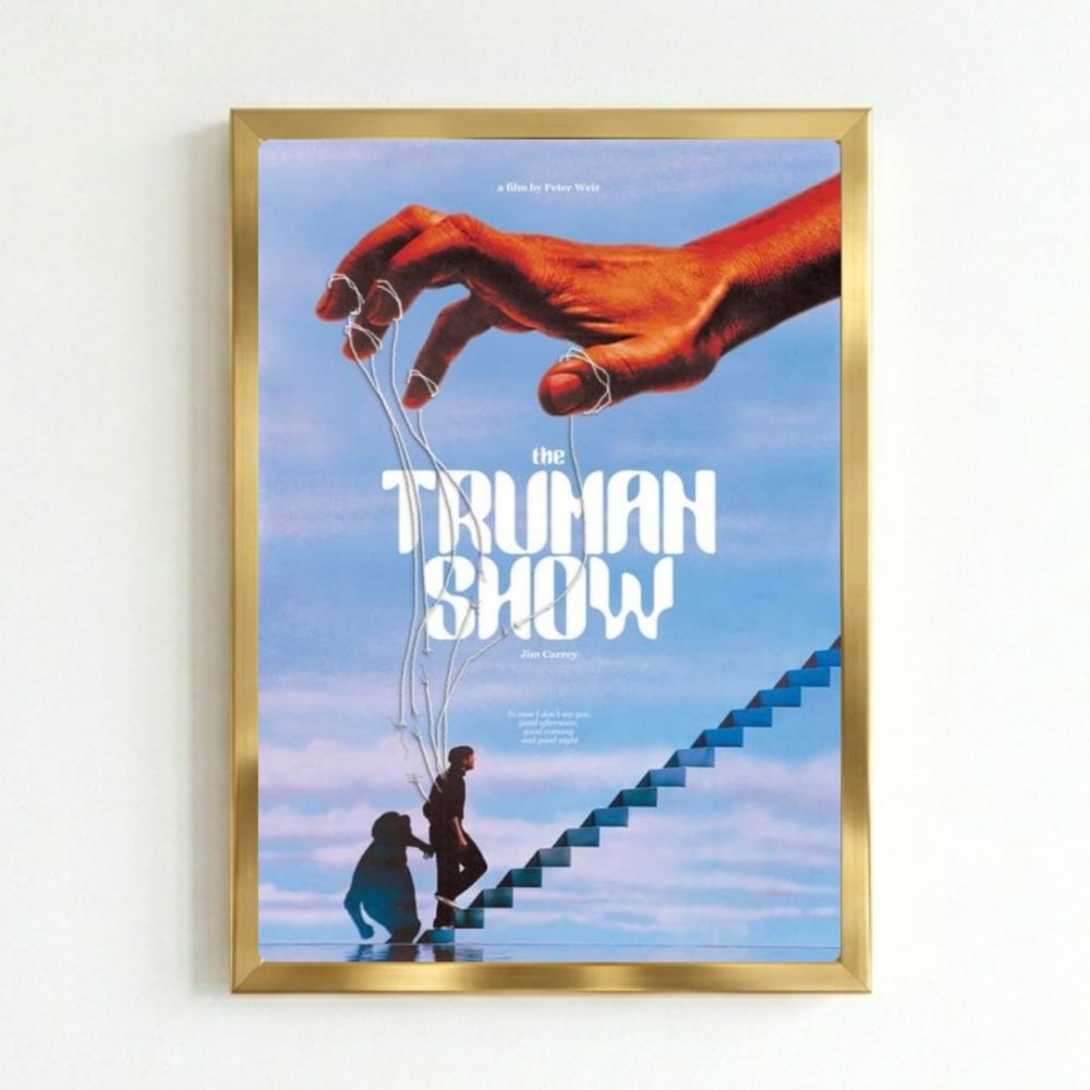 the truman show - Vibes Districtthe truman show poster GoldVibes District
