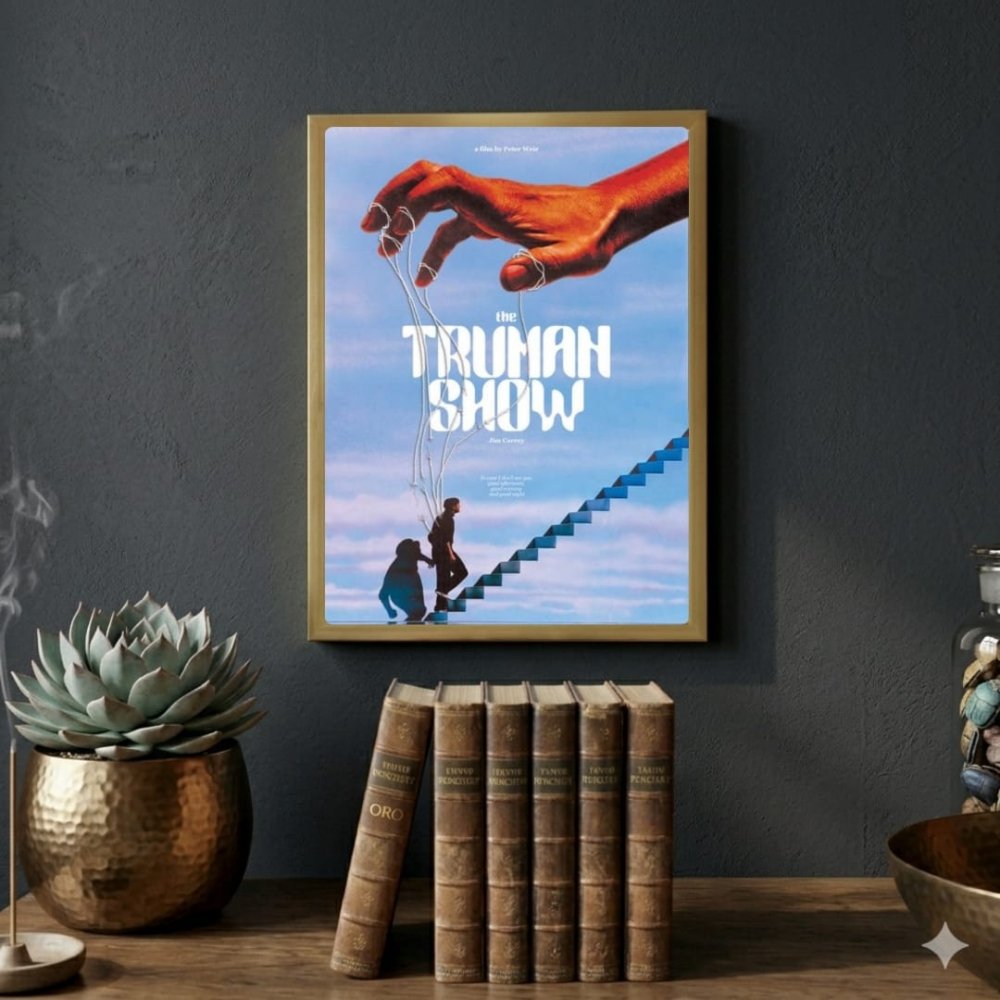 the truman show - Vibes Districtthe truman show poster GoldVibes District