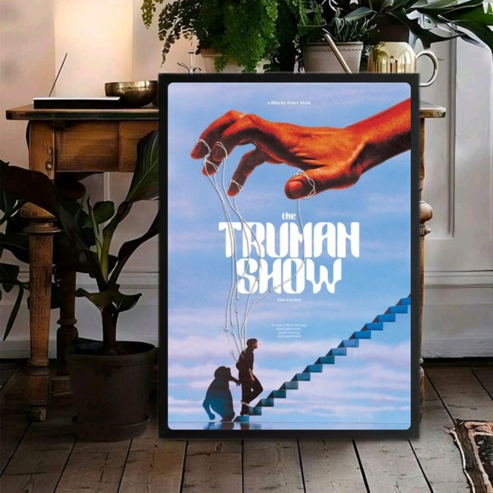 the truman show - Vibes Districtthe truman show poster GoldVibes District