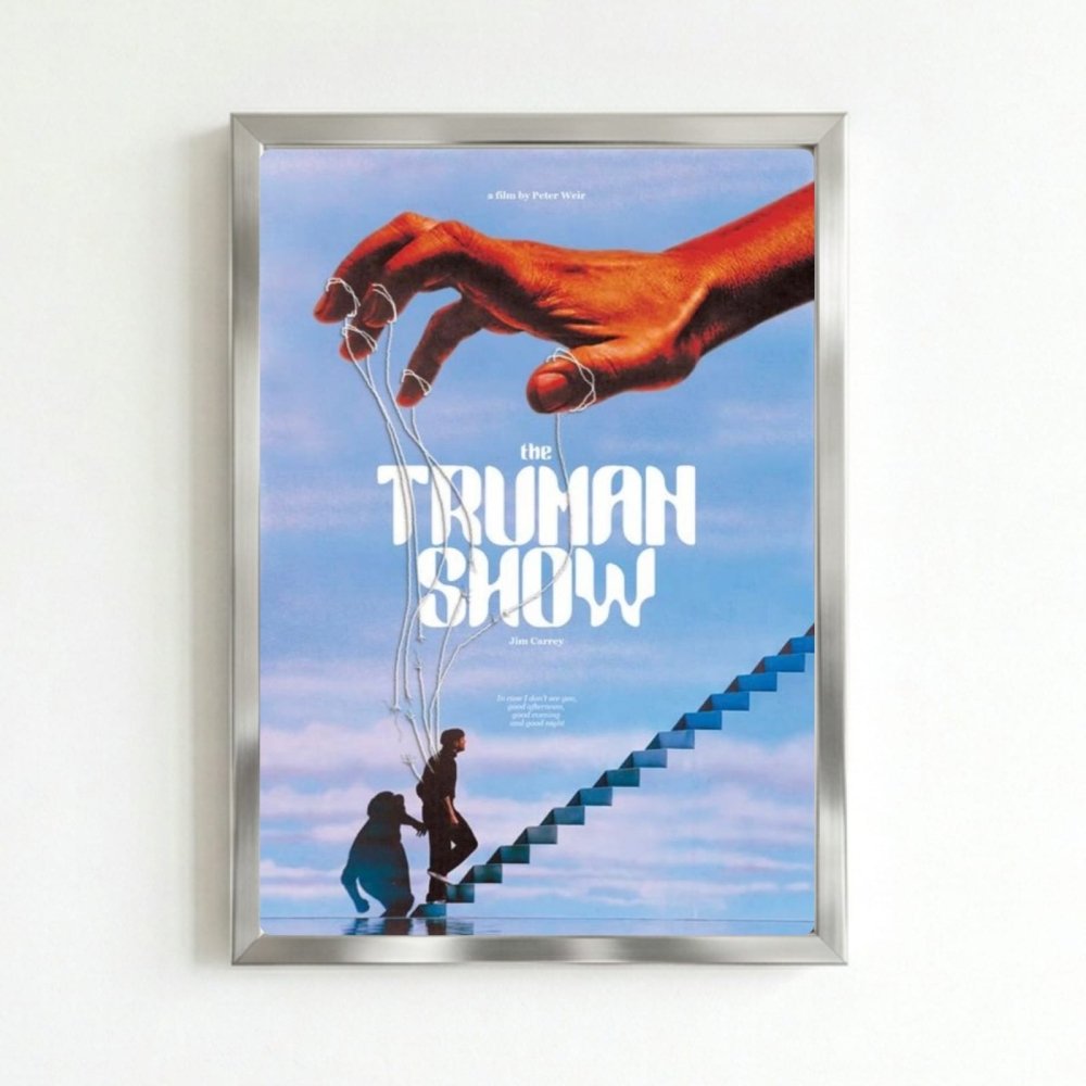 the truman show - Vibes Districtthe truman show poster SilverVibes District