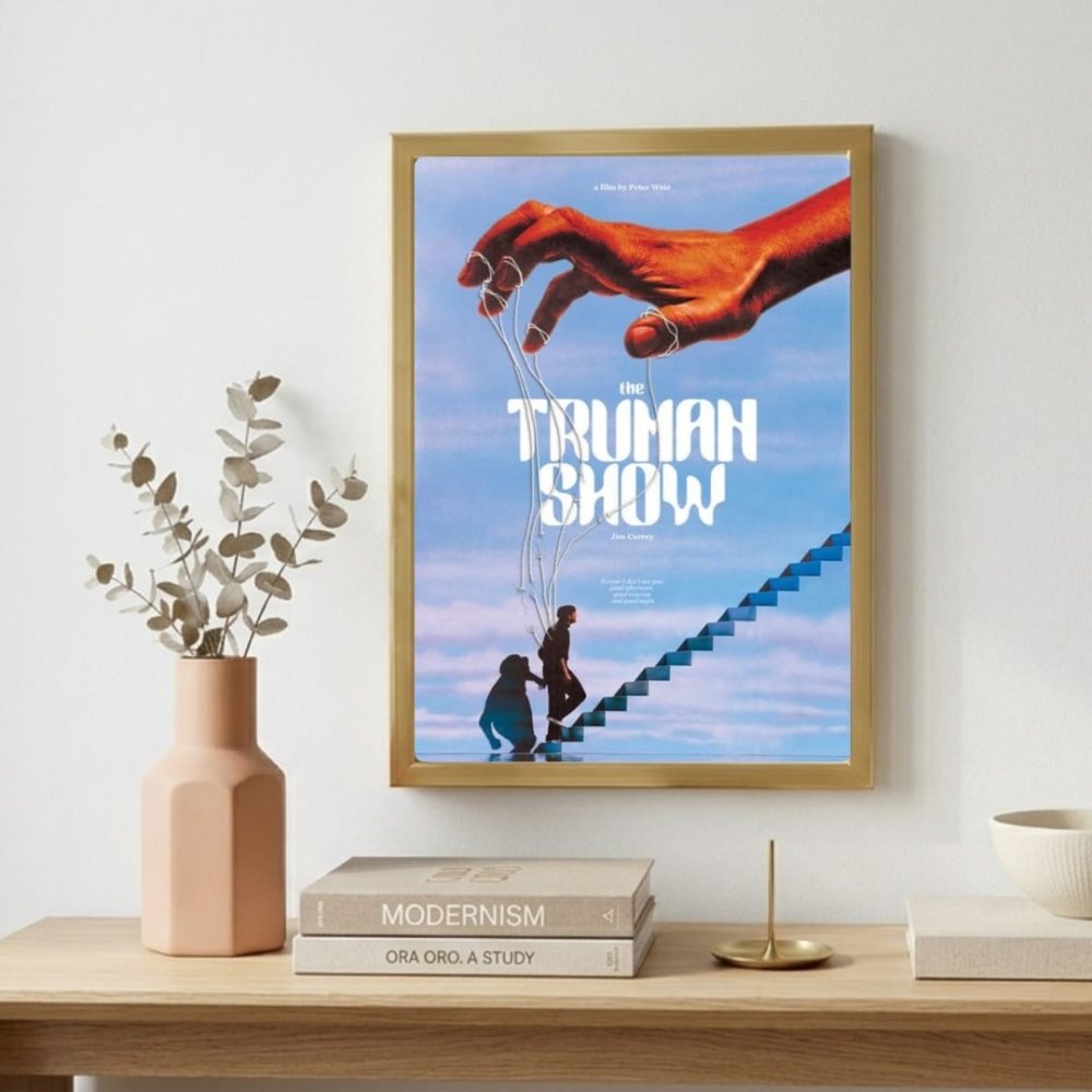 the truman show - Vibes Districtthe truman show poster GoldVibes District
