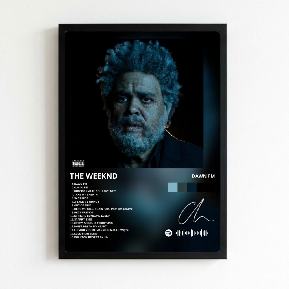 the weeknd - dawn fm - Vibes Districtthe weeknd - dawn fm poster NeroVibes District