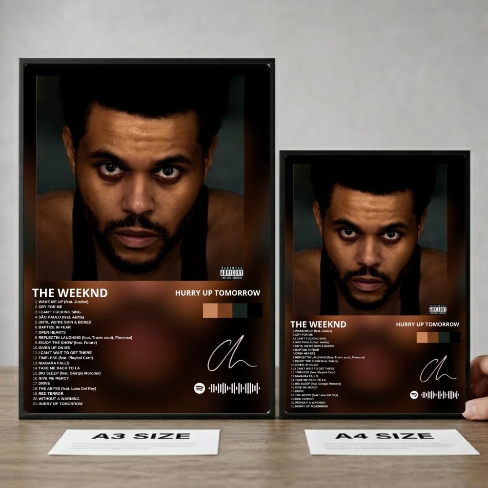 the weeknd - hurry up tomorrow - Vibes Districtthe weeknd - hurry up tomorrow SilverVibes District