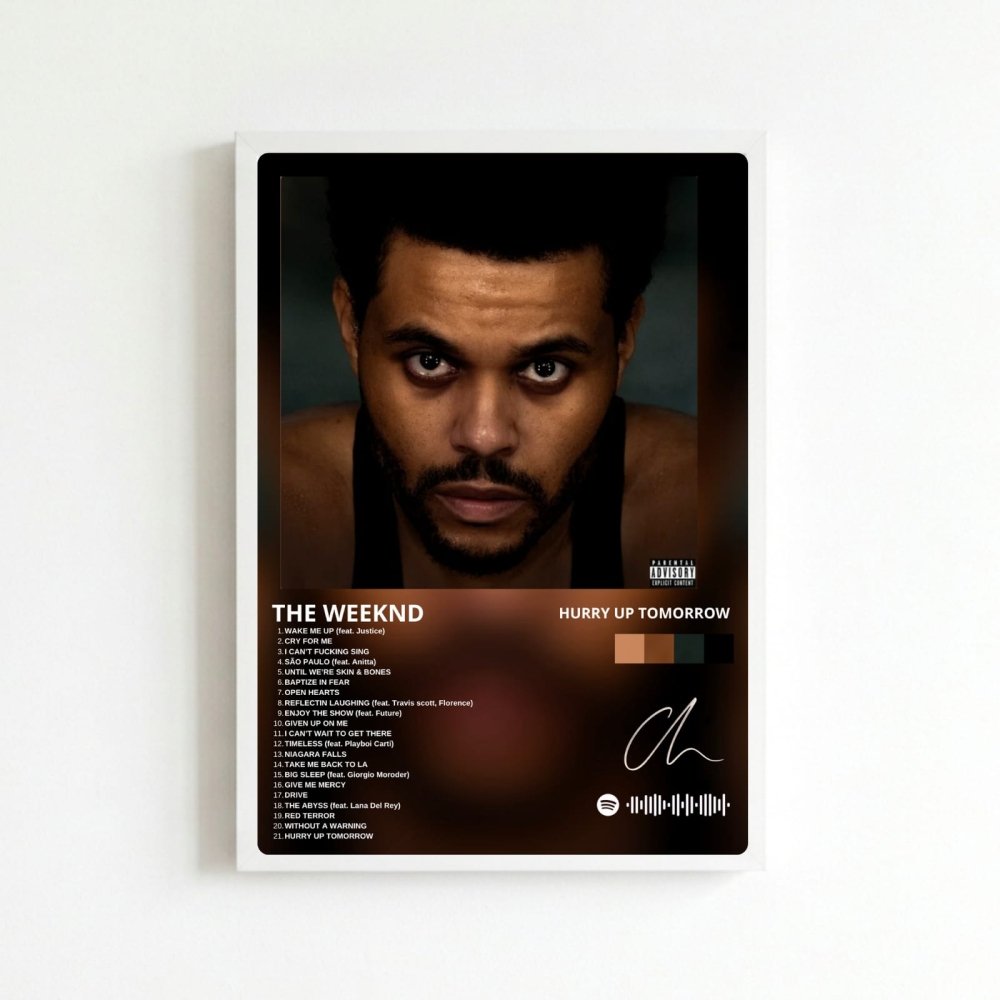the weeknd - hurry up tomorrow - Vibes Districtthe weeknd - hurry up tomorrow SilverVibes District