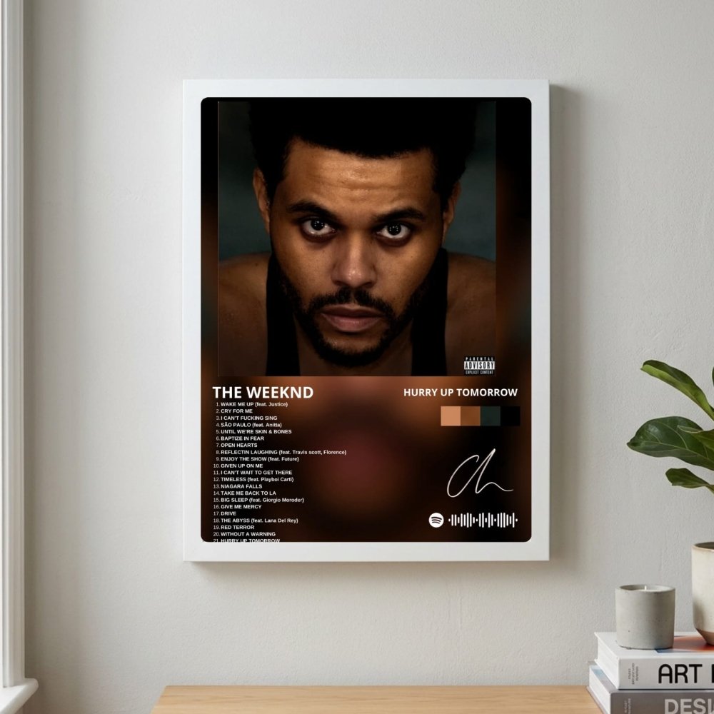 the weeknd - hurry up tomorrow - Vibes Districtthe weeknd - hurry up tomorrow SilverVibes District