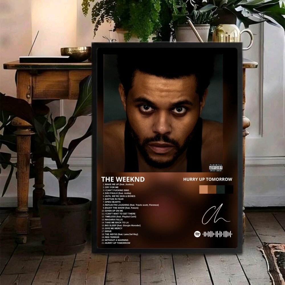 the weeknd - hurry up tomorrow - Vibes Districtthe weeknd - hurry up tomorrow SilverVibes District