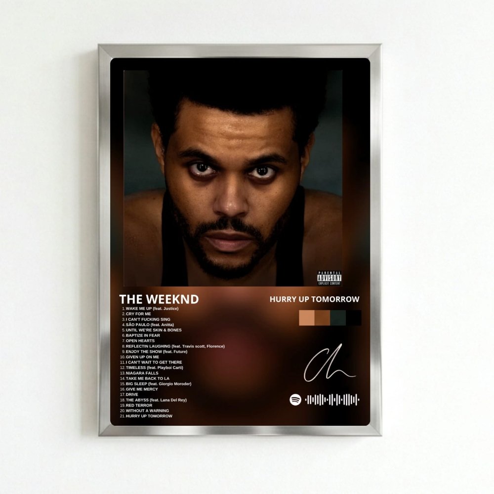 the weeknd - hurry up tomorrow - Vibes Districtthe weeknd - hurry up tomorrow SilverVibes District