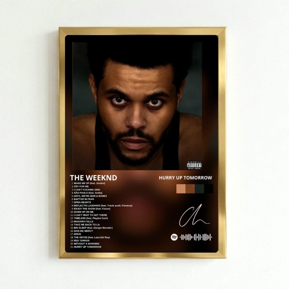 the weeknd - hurry up tomorrow - Vibes Districtthe weeknd - hurry up tomorrow GoldVibes District