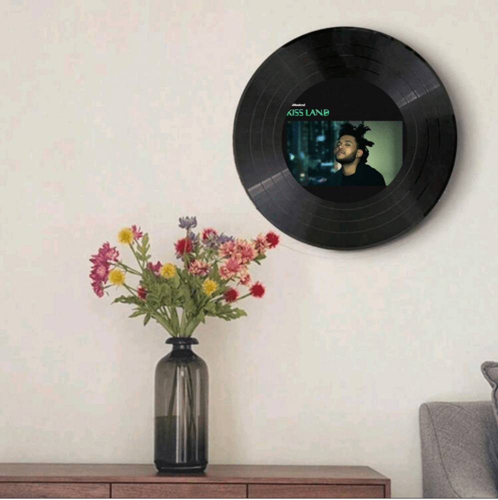 The Weeknd – Kiss Land Decorative Wall Vinyl - Vibes DistrictThe Weeknd – Kiss Land Decorative Wall Vinyl Vinyl Vibes District