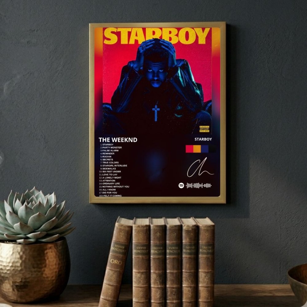 the weeknd - starboy - Vibes Districtthe weeknd - starboy BiancoVibes District