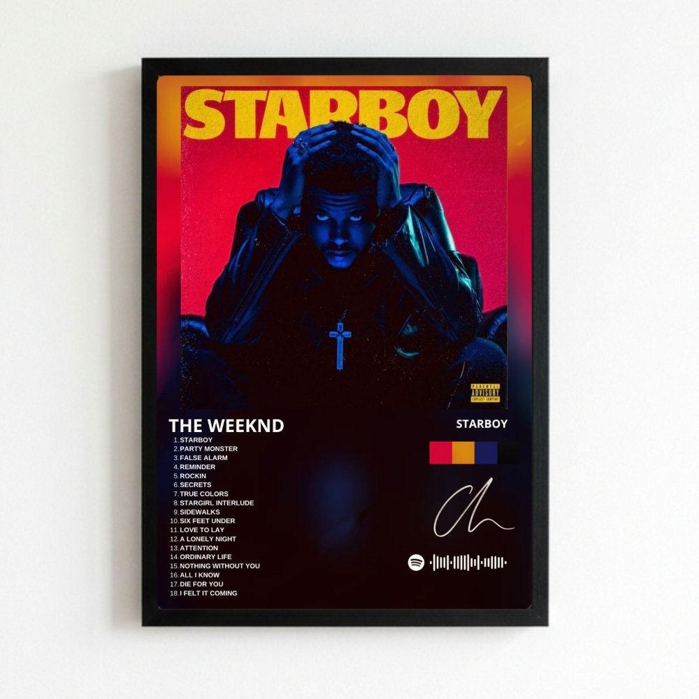 the weeknd - starboy - Vibes Districtthe weeknd - starboy NeroVibes District